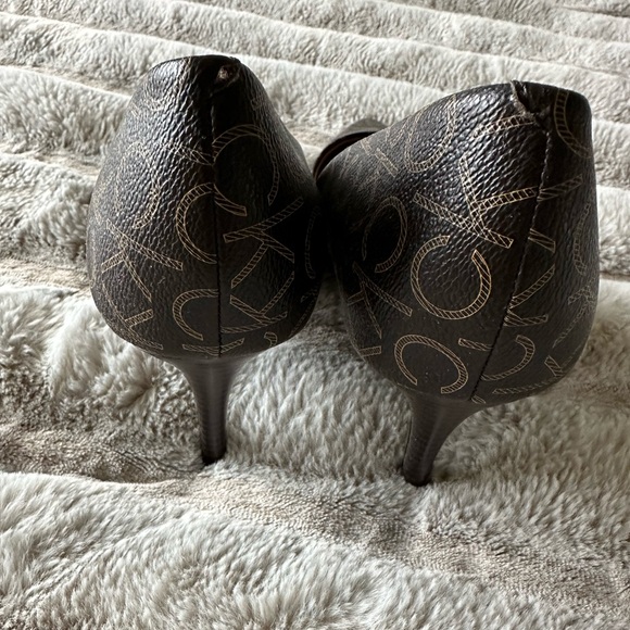 Calvin Klein Shoes - Calvin Klein as a brand, size 10, color brown